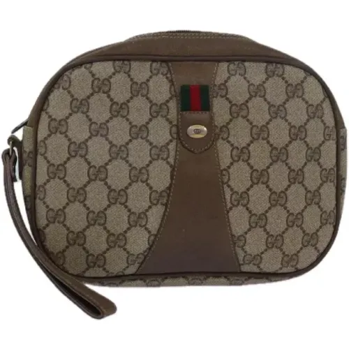 Pre-owned Clutches, female, , Size: ONE SIZE Pre-owned Leather gucci-bags - Gucci Vintage - Modalova