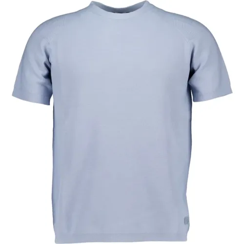 Fosos Blaue T-Shirts , Herren, Größe: L - AlphaTauri - Modalova