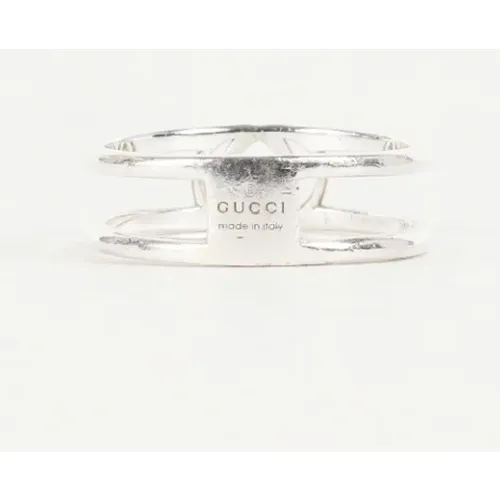 Pre-owned Jewellery, female, , Size: ONE SIZE Pre-owned Metal rings - Gucci Vintage - Modalova