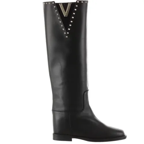 Boots , female, Sizes: 3 1/2 UK, 3 UK - Via Roma 15 - Modalova