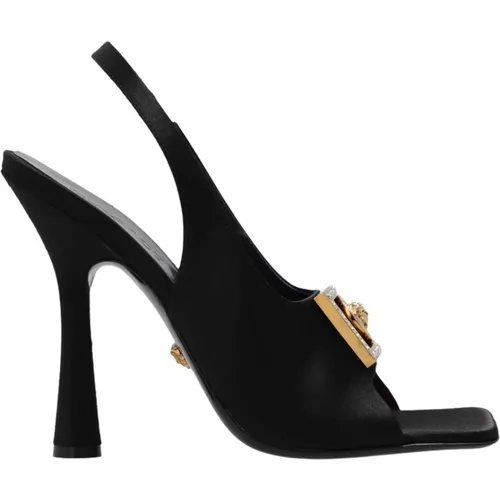 Sandals with high heels , female, Sizes: 5 UK - Versace - Modalova