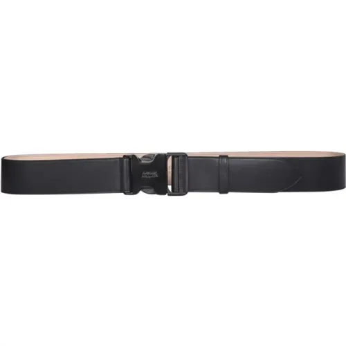 Tuck Buckle Belt , male, Sizes: M, S - alexander mcqueen - Modalova