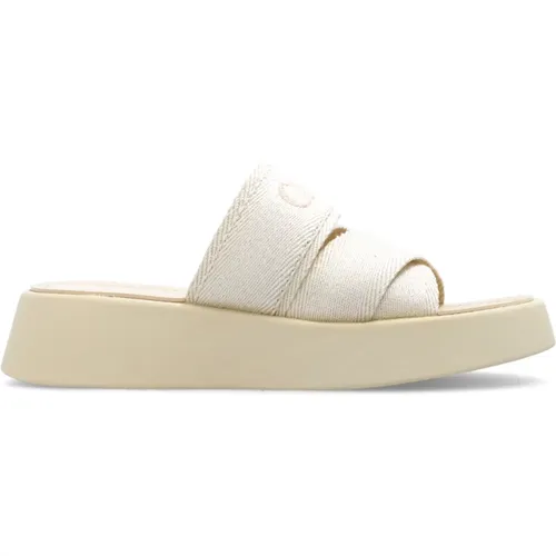 Sliders, female, , Size: 11 US ‘Mila’ slides - Chloé - Modalova