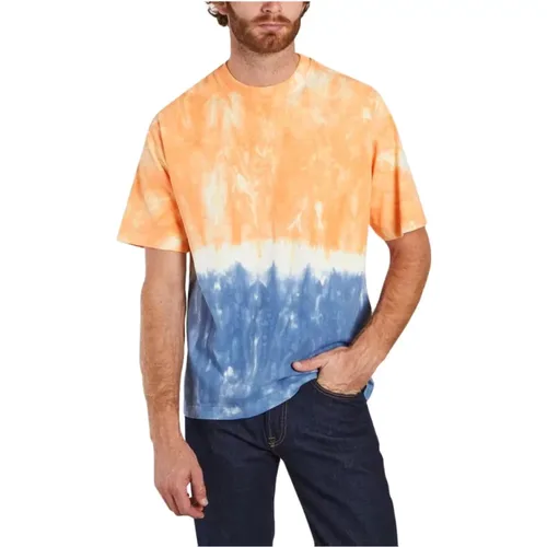 Oversized tie and dye t-shirt , male, Sizes: S - Kenzo - Modalova