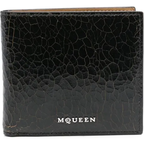 Wallets & Cardholders, male, , Size: ONE SIZE Beige Wallet Men's Accessories - alexander mcqueen - Modalova