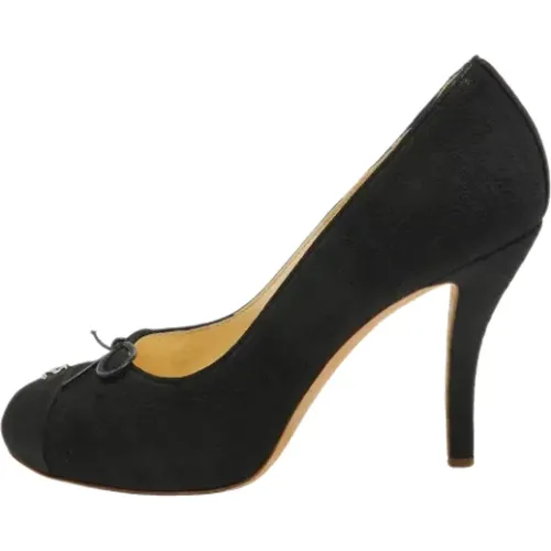 Pre-owned Fabric heels , female, Sizes: 6 UK - Chanel Vintage - Modalova