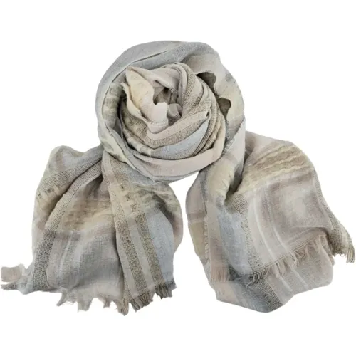 Scarves, female, , Size: ONE SIZE Check Pearl Women's Scarf - D.Exterior - Modalova