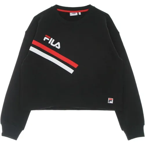 Sweatshirts, female, , Size: XS Beauty Cropped Crew Sweatshirt Lightweight - Fila - Modalova