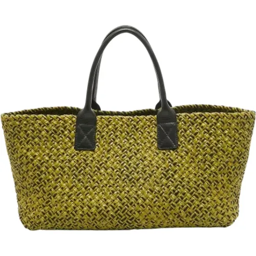 Pre-owned Tote Bags, female, , Size: ONE SIZE Pre-owned Fabric totes - Bottega Veneta Vintage - Modalova