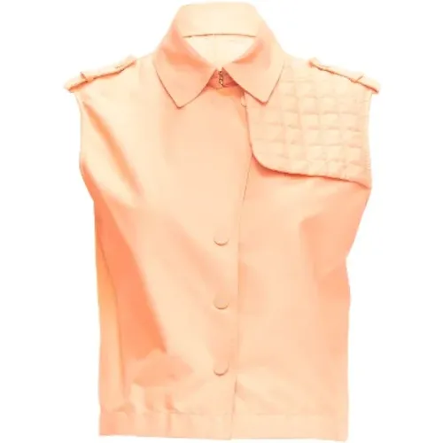 Pre-owned Cotton tops , female, Sizes: M - Chanel Vintage - Modalova