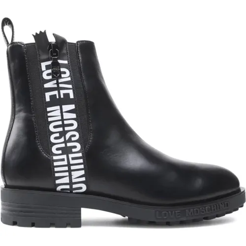 Chelsea Boots, female, , Size: 6 US Ankle Boots - Moschino - Modalova