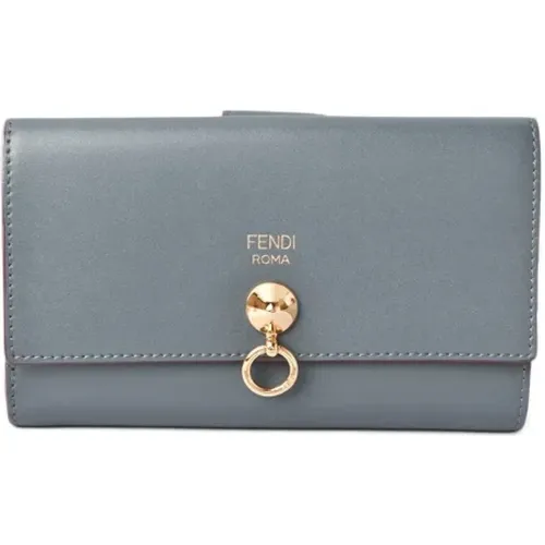 Pre-owned Wallets, female, , Size: ONE SIZE Pre-owned Leather wallets - Fendi Vintage - Modalova