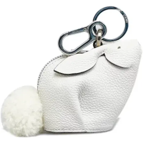 Pre-owned Accessories, female, , Size: ONE SIZE Pre-owned Canvas key-holders - Loewe Pre-owned - Modalova