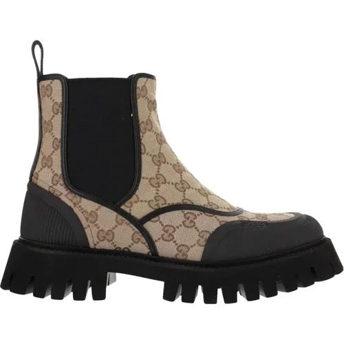 Chelsea GG Boots , male, Sizes: 10 UK - Gucci - Modalova