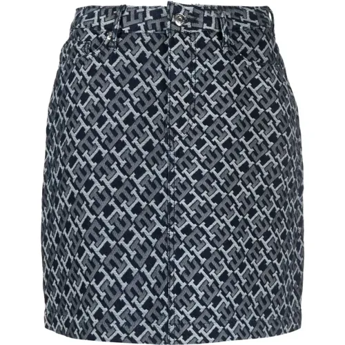 Skirts , Damen, Größe: M - Tommy Hilfiger - Modalova