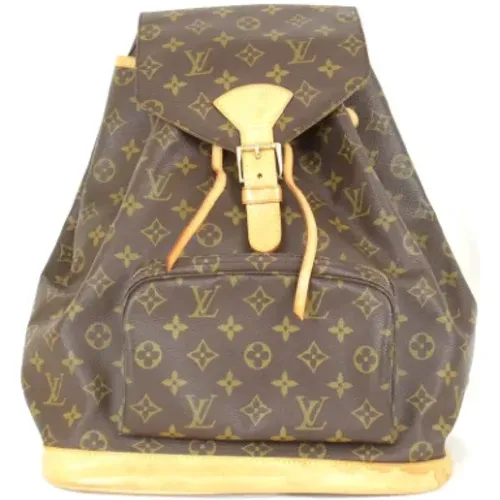 Pre-owned Backpacks, female, , Size: ONE SIZE Pre-owned Canvas louis-vuitton-bags - Louis Vuitton Vintage - Modalova