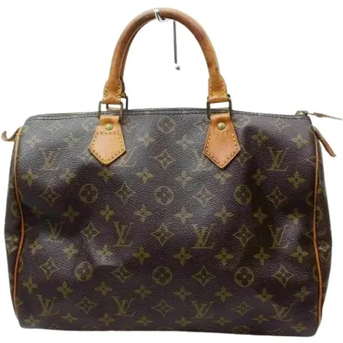 Pre-owned Handbags, female, , Size: ONE SIZE Monogram Speedy 30 Handbag - Louis Vuitton Vintage - Modalova