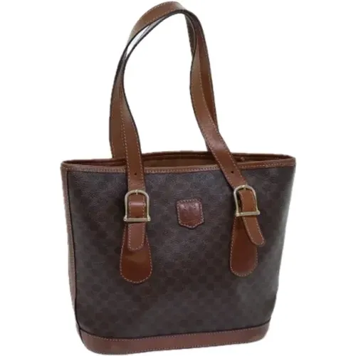 Pre-owned Tote Bags, female, , Size: ONE SIZE Pre-owned Leather celine-bags - Celine Vintage - Modalova