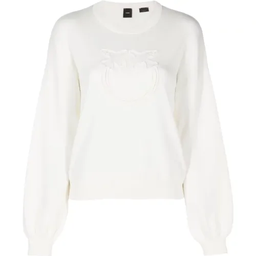 Soft Cotton Sweater , female, Sizes: M, XS, L - pinko - Modalova