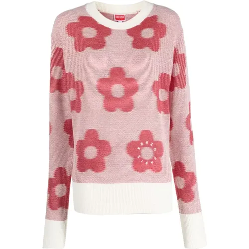 Flower Spot Sweater , female, Sizes: XS - Kenzo - Modalova