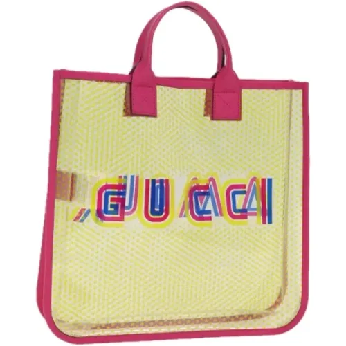 Pre-owned Tote Bags, female, , Size: ONE SIZE Pre-owned Vinyl totes - Gucci Vintage - Modalova