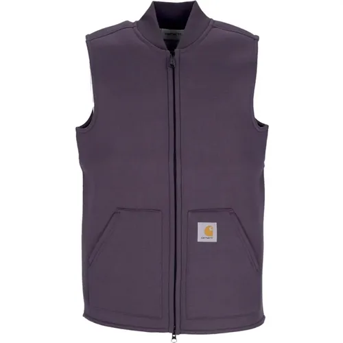 Sleeveless Vest Artichoke/Grey Zip Closure , male, Sizes: S, M, XL - Carhartt WIP - Modalova