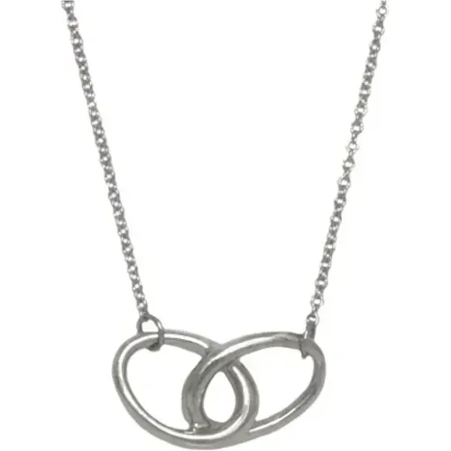 Pre-owned Jewellery, female, , Size: ONE SIZE Pre-owned Silver necklaces - Tiffany & Co. Pre-owned - Modalova