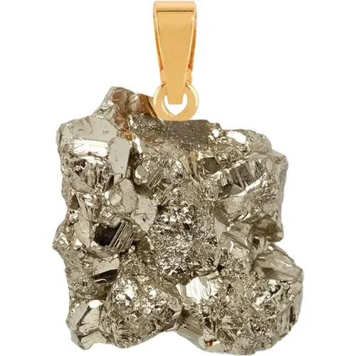 Pyrite Protection Pendant , female, Sizes: ONE SIZE - Crystal Haze - Modalova