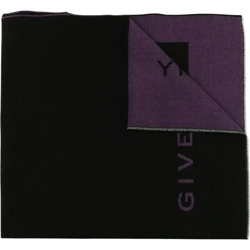 G Logo Knit Scarf , male, Sizes: ONE SIZE - Givenchy - Modalova