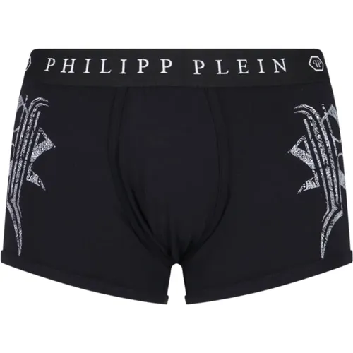 Schwarze Unterwäsche für Männer , Herren, Größe: M - Philipp Plein - Modalova