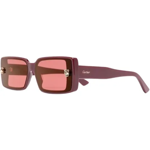 Sunglasses for Everyday Use , female, Sizes: 64 MM - Cartier - Modalova