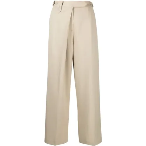 Wide Trousers , female, Sizes: 3XL, XL - Christopher Esber - Modalova