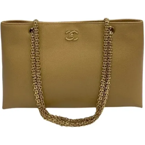 Pre-owned Leather chanel-bags , female, Sizes: ONE SIZE - Chanel Vintage - Modalova