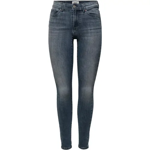 Plain Zip and Button Jeans for Women , female, Sizes: L L30, M L32, XS L30, S L30, S L32 - Only - Modalova