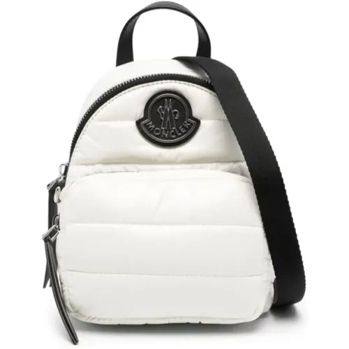 Quilted Bag with Logo Patch , female, Sizes: ONE SIZE - Moncler - Modalova