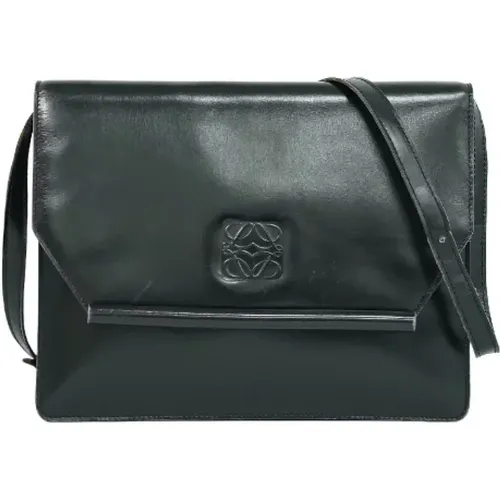 Pre-owned Cross Body Bags, female, , Size: ONE SIZE Pre-owned Leather shoulder-bags - Loewe Pre-owned - Modalova