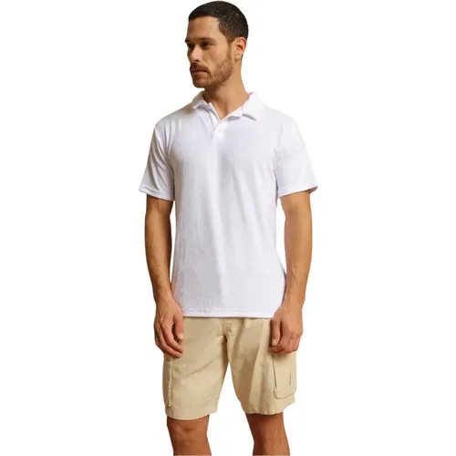 Polo Shirts, male, , Size: S Soft-touch Cotton Polo for Leisure - Peninsula - Modalova