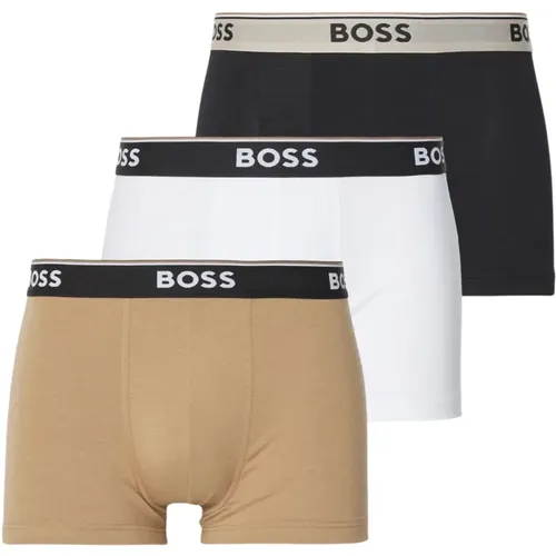 Herren Trunk Unterwäsche 3er-Pack , Herren, Größe: L - Hugo Boss - Modalova