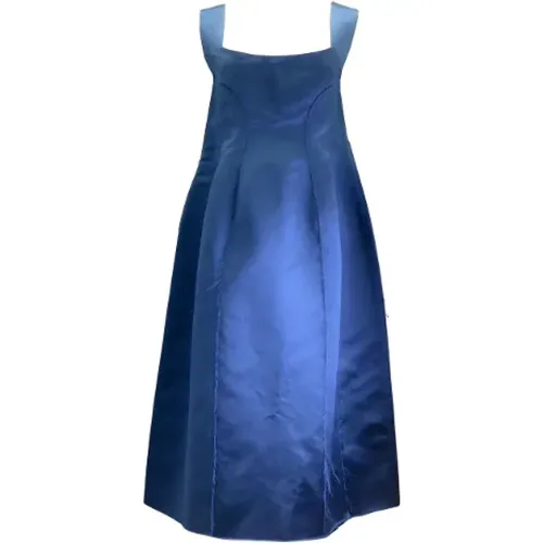 Pre-owned Dresses, female, , Size: 2XS Silk Double Dress - Style Abmawg8Jy0Tse71 - Marni Pre-owned - Modalova