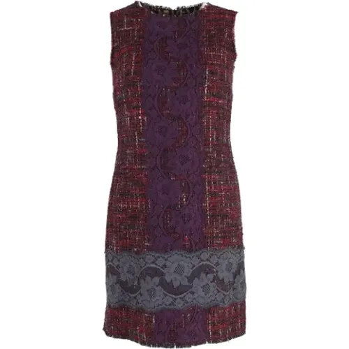 Pre-owned Dresses, female, , Size: S Pre-owned Wool dresses - Dolce & Gabbana Pre-owned - Modalova