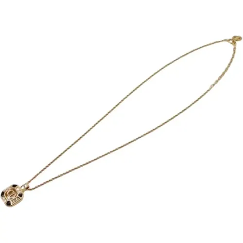 Pre-owned Jewellery, female, , Size: ONE SIZE Pre-owned Metal necklaces - Dior Vintage - Modalova