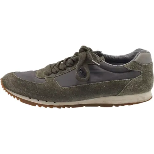 Pre-owned Sneakers, male, , Size: 6 1/2 US Pre-owned Nylon sneakers - Prada Vintage - Modalova