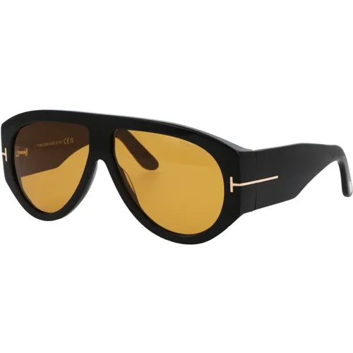 Sunglasses, male, , Size: 60 MM Bronson Sunglasses for Stylish Sun Protection - Tom Ford - Modalova