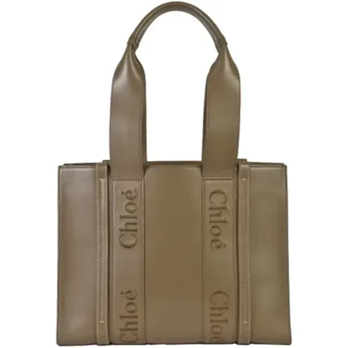 Pre-owned Tote Bags, female, , Size: ONE SIZE Pre-owned Leather totes - Chloé Pre-owned - Modalova