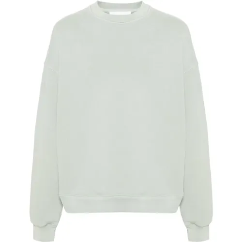 Bestickter Grauer Sweatshirt Casual Stil , Herren, Größe: L - Axel Arigato - Modalova