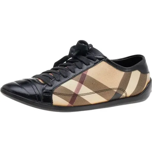 Pre-owned Sneakers, female, , Size: 7 US Pre-owned Canvas sneakers - Burberry Vintage - Modalova