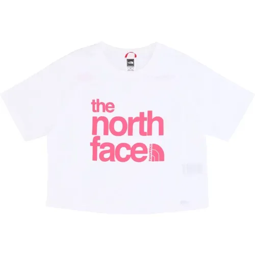 Weiß Coordinates Crop Tee , Damen, Größe: M - The North Face - Modalova