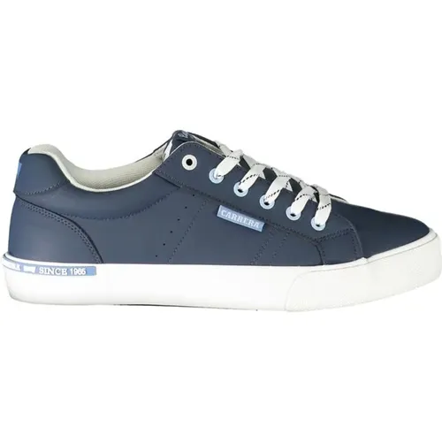 Blaue Polyester-Sneaker mit Schnürsenkeln , Herren, Größe: 40 EU - Carrera - Modalova