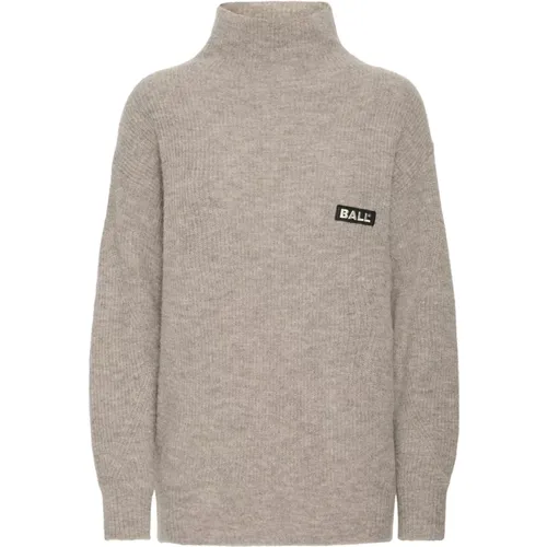 Turtlenecks, female, , Size: XS/S Bastacy High Neck Pullover - Ball - Modalova