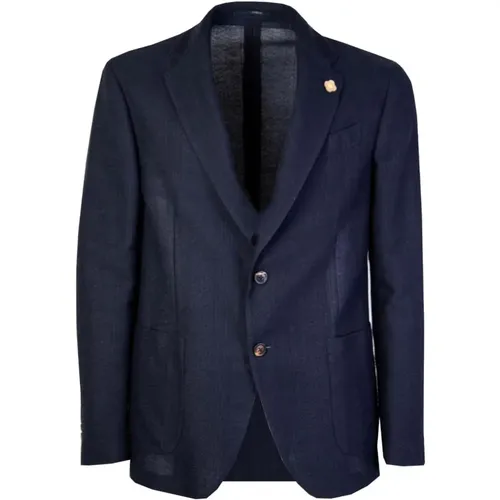 Two-Button Cotton Jacket , Herren, Größe: 3XL - Lardini - Modalova
